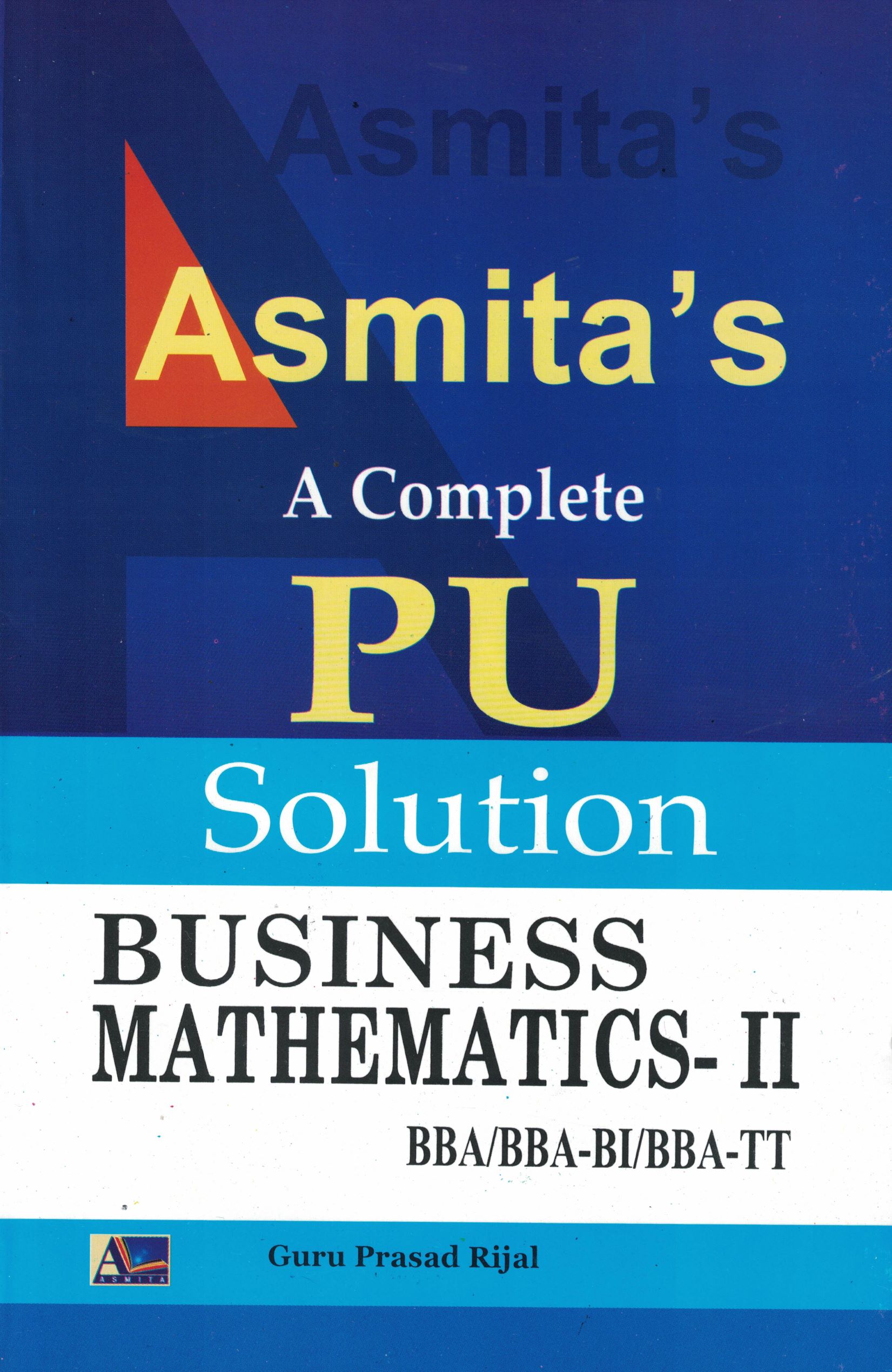 PU Solution of Business Mathematics-II Pokhara University