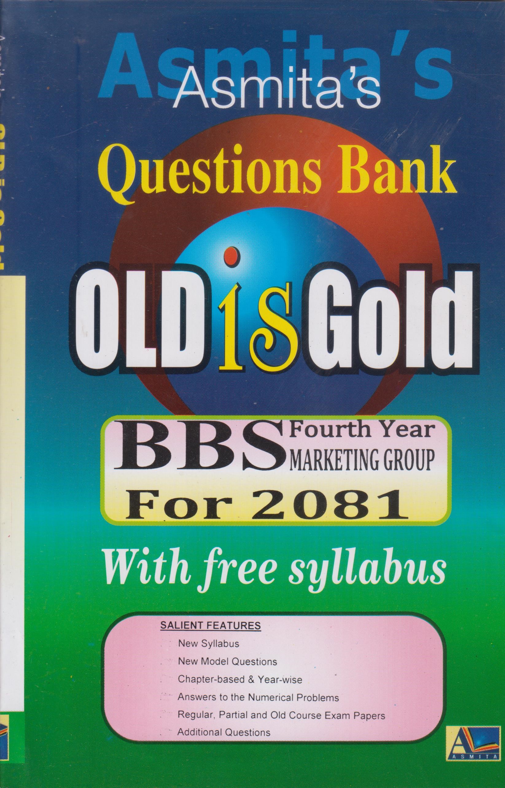 Asmita's Question Bank BBS 4th Marketing Group